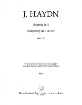 Sinfonie c-Moll Hob. I:52 