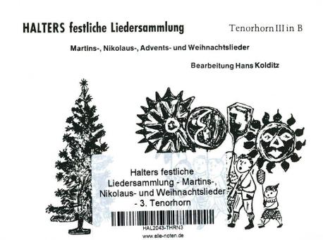 Halters festliche Liedersammlung 