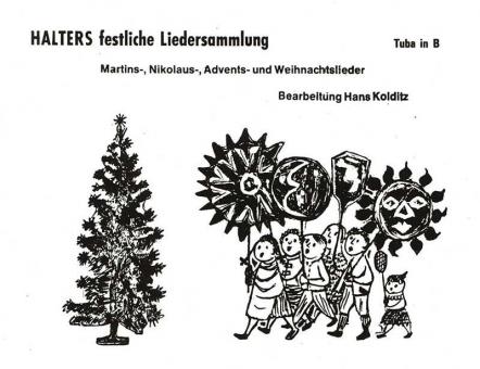 Halters festliche Liedersammlung 