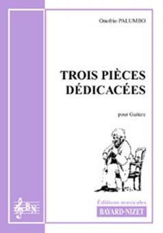 3 pièces dédicacées 