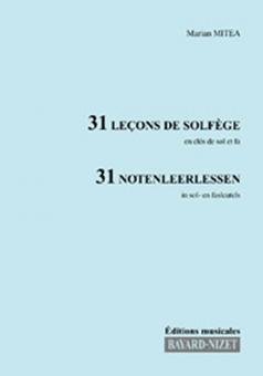 31 leçons de formation musicale - Chant élève 