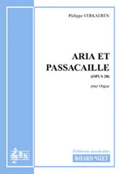 Aria et passacaille op. 28 