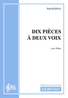 10 pièces à 2 voix 