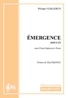 Emergence - soprano op. 27 