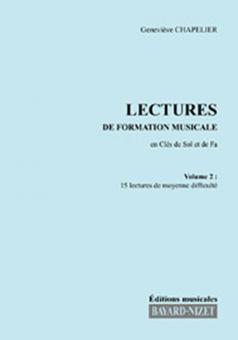 Lectures de formation musicale 2 - Chant 2 clés 