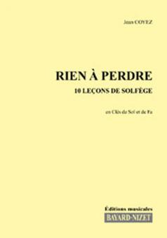 Rien à perdre - chant élève 