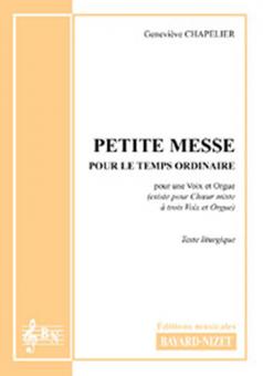 Petite Messe pour le temps ordinaire 