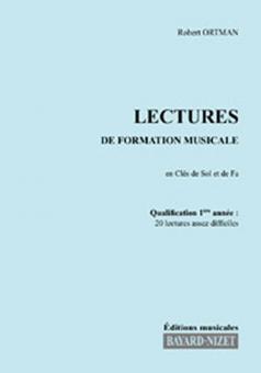 Lectures de formation musicale 5 - Chant 2 clés 
