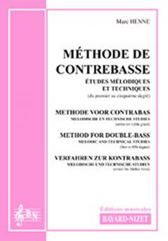 Méthode de Contrebasse 