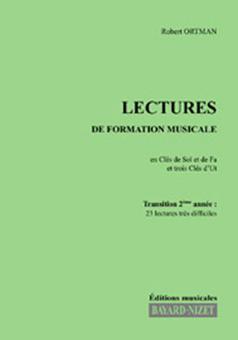 Lectures de formation musicale 8 - Chant 5 clés 