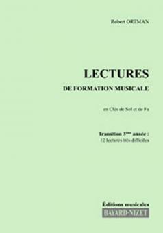 Lectures de formation musicale 9 - Chant 2 clés 