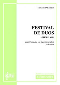 Festival de duos op. 15 à 18 