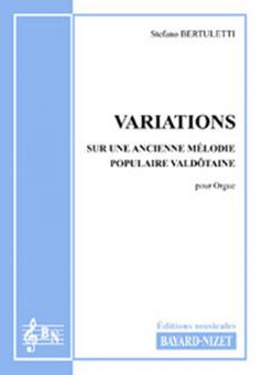 Variations sur une ancienne mélodie populaire valdôtaine 