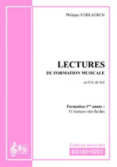 Lectures de formation musicale 1 - Accompagnement 