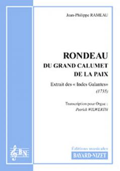 Rondeau du grand calumet de la paix 
