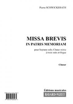 Missa brevis in patris memoriam - choeur 