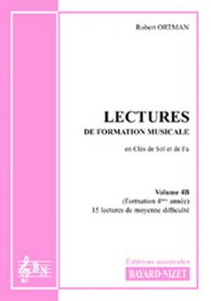 Lectures de formation musicale 4B - Accompagnement 