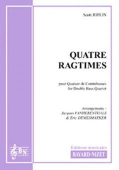 Quatre Ragtimes 