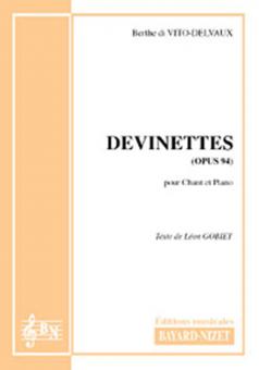 Devinettes op. 94 
