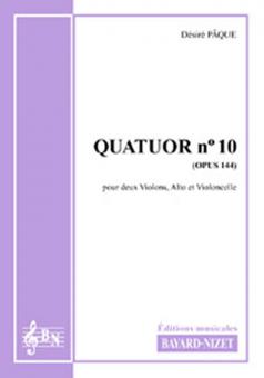 Quatuor no. 10 op. 144 