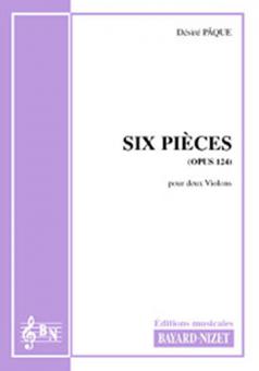 6 pièces op. 124 