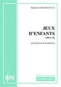 Jeux d'enfants op. 19 