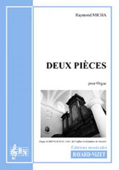 2 pièces pour grand orgue 