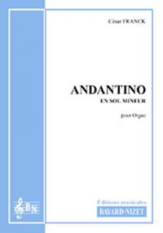 Andantino en sol mineur 