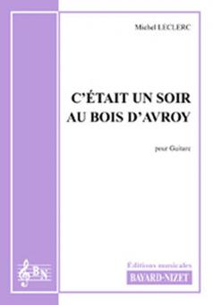 C'était un soir au bois d'Avroy 