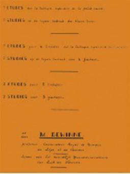 Etudes sur la technique supérieure 