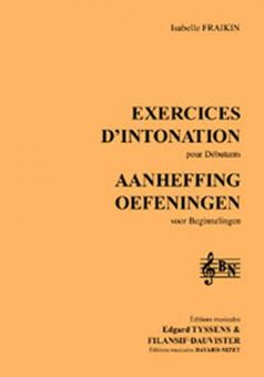 Exercices d'intonation 