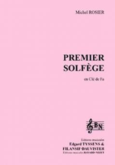1er Solfège en clé de fa - Accompagnement 