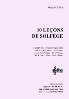 10 leçons de solfège à 3 clés - Chant élève 