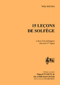 15 leçons de solfège à 2 clés mélangées - Chant élève 