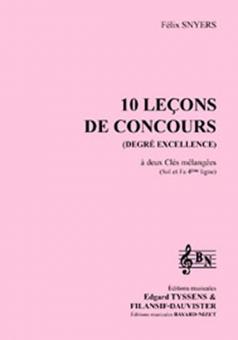 10 leçons de solfège à 2 clés - Accompagnement 