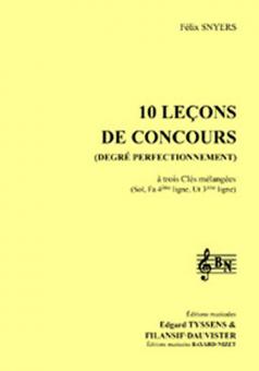 10 leçons de solfège à 3 clés - Chant élève 
