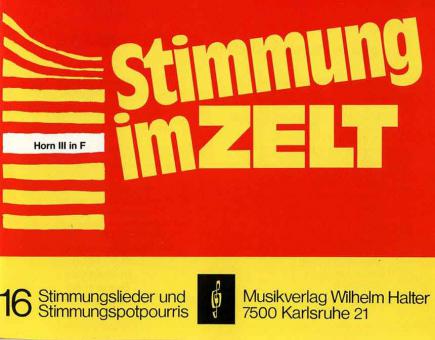 Stimmung im Zelt Heft 1 