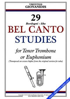 29 Bel Canto Studies 