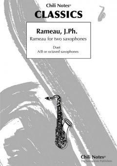 Rameau for 2 saxophones 