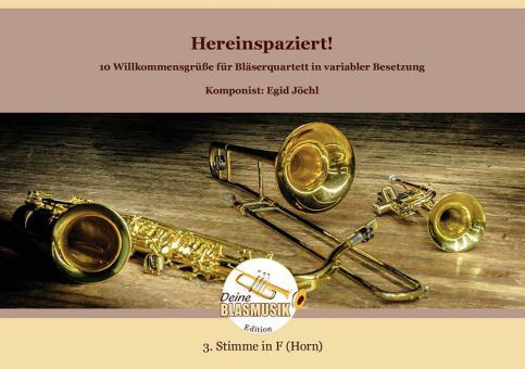 Hereinspaziert! - 3. Stimme in F (Horn, Englischhorn) 