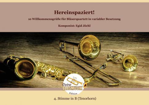Hereinspaziert! - 4. Stimme in B (Tenorhorn, Bariton, Bassklarinette) 