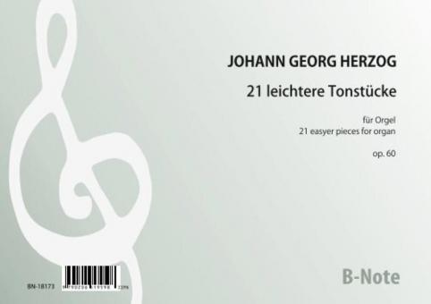 21 leichtere Tonstücke op. 60 