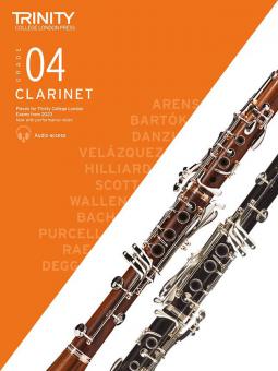 Trinity College London Clarinet Exam Pieces from 2023: Grade 4 