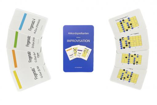 Akkordspielkarten Improvisation 