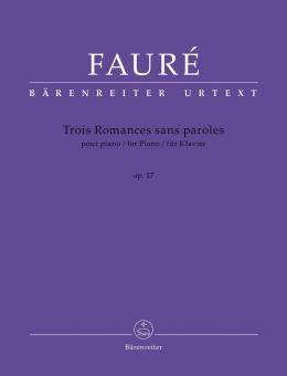 3 Romances sans paroles op. 17 N 52 Standard