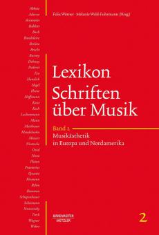 Lexikon Schriften über Musik 2 