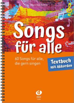 Songs für alle - Textbuch mit Akkorden 