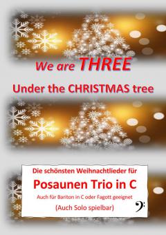 We are Three under the Christmas Tree 