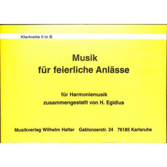 Musik für feierliche Anlässe 