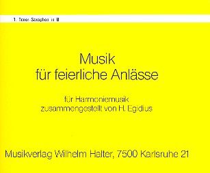 Musik für feierliche Anlässe 